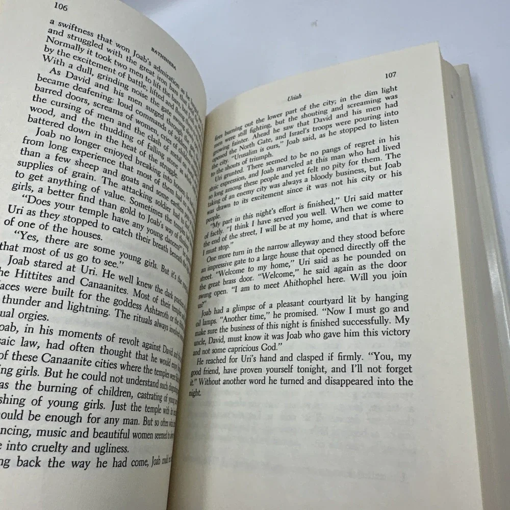 Bathsheba: The Love Story That Changed History by Roberta Kells Dorr. HC/DJ 1980